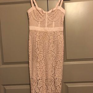 Light pink dress from Express.
